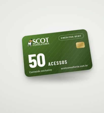 Créditos Scot - 50 Acessos