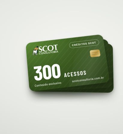 Créditos Scot - 300 Acessos
